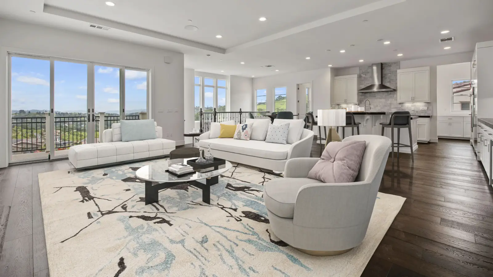 Living room · Transitional Luxury