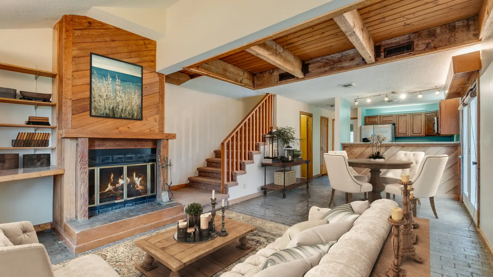 Living room · Rustic Farmhouse