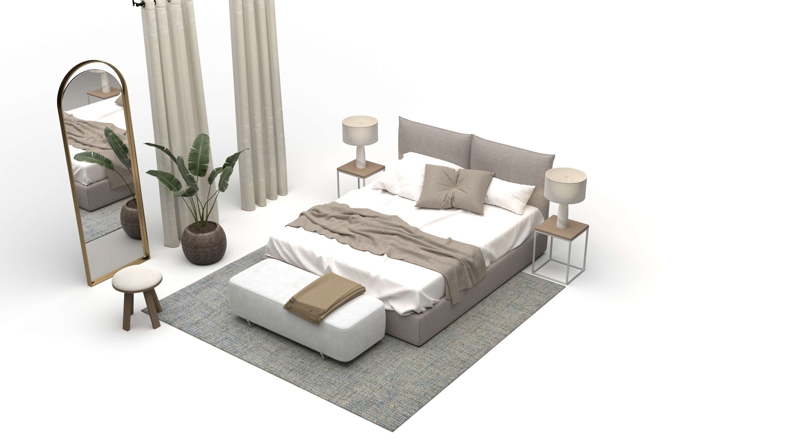 A photo showcasing what is virtual staging.