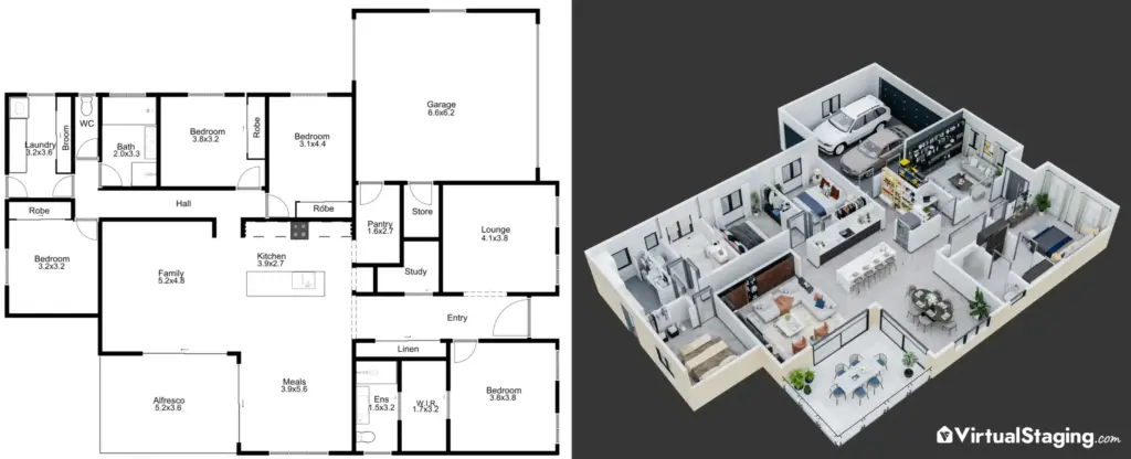 3D Floor Plans: Enhancing the Buyer Experience in Real Estate