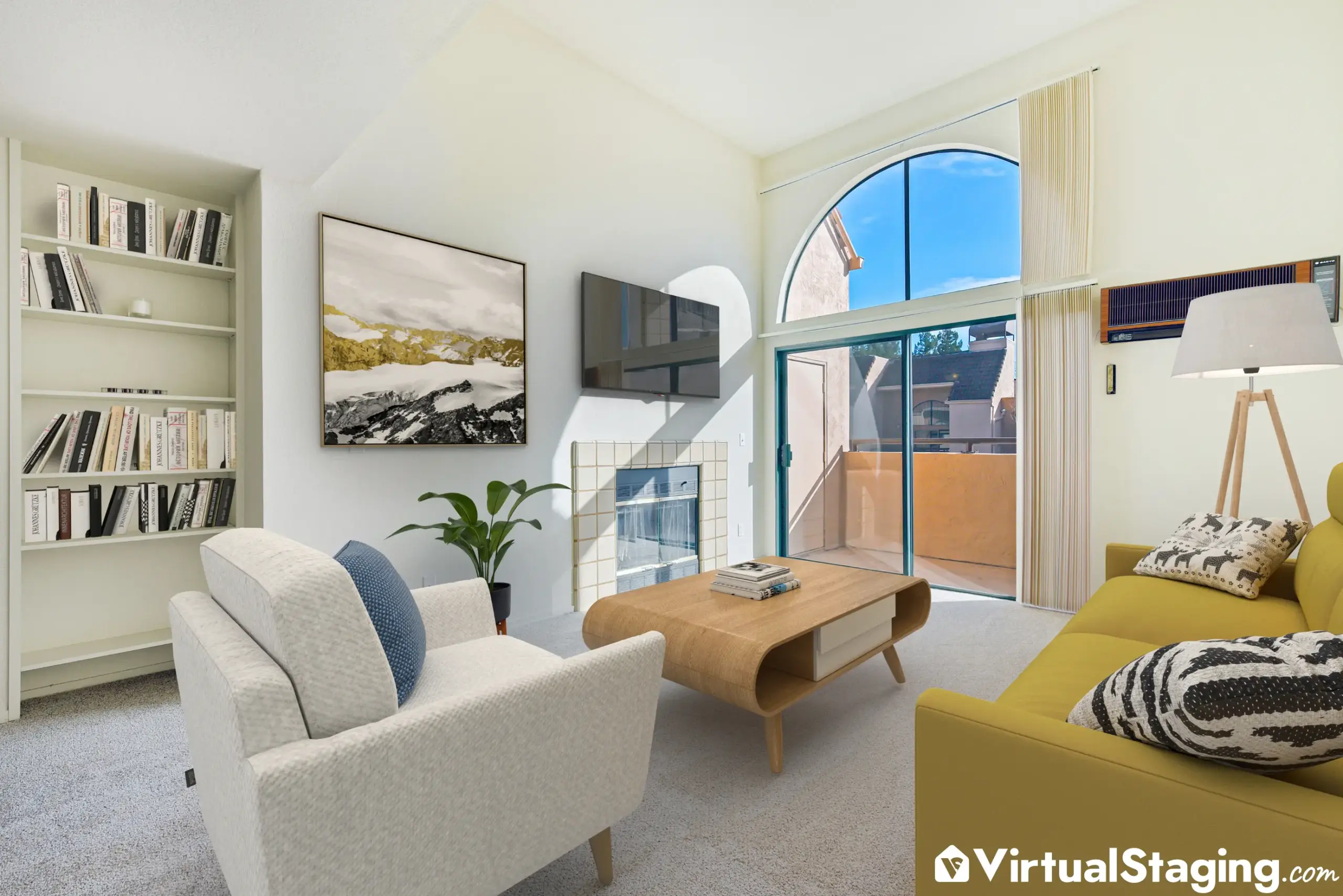 An image of a virtually staged bedroom